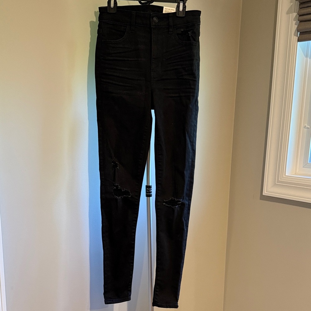 American Eagle Super Hi-Rise Jegging Next Level Stretch Jeans Size 2 (26)